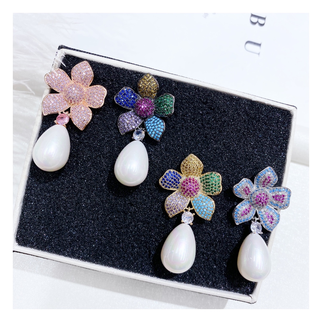 CZ Earring  9171-208