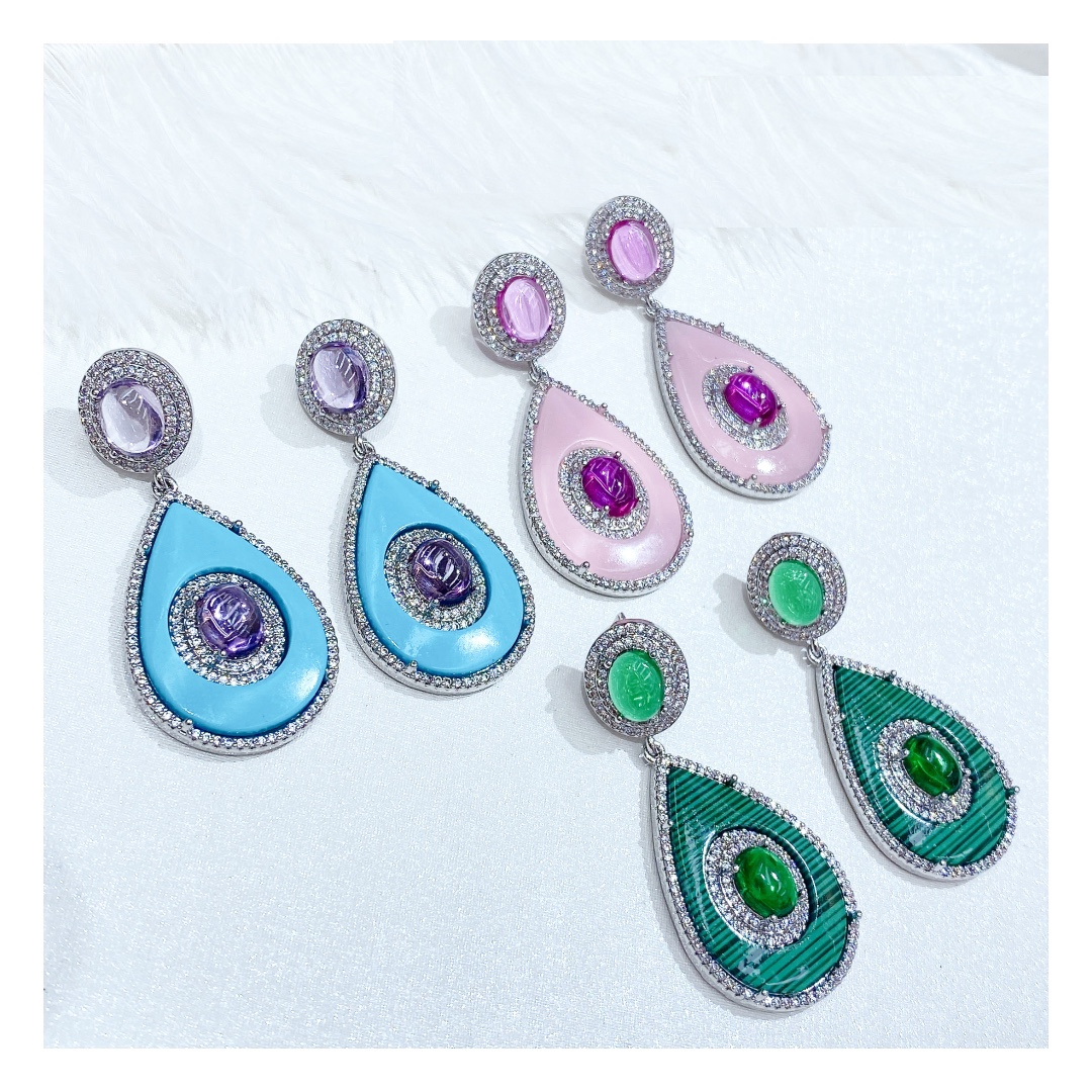 CZ Earring  9180-198